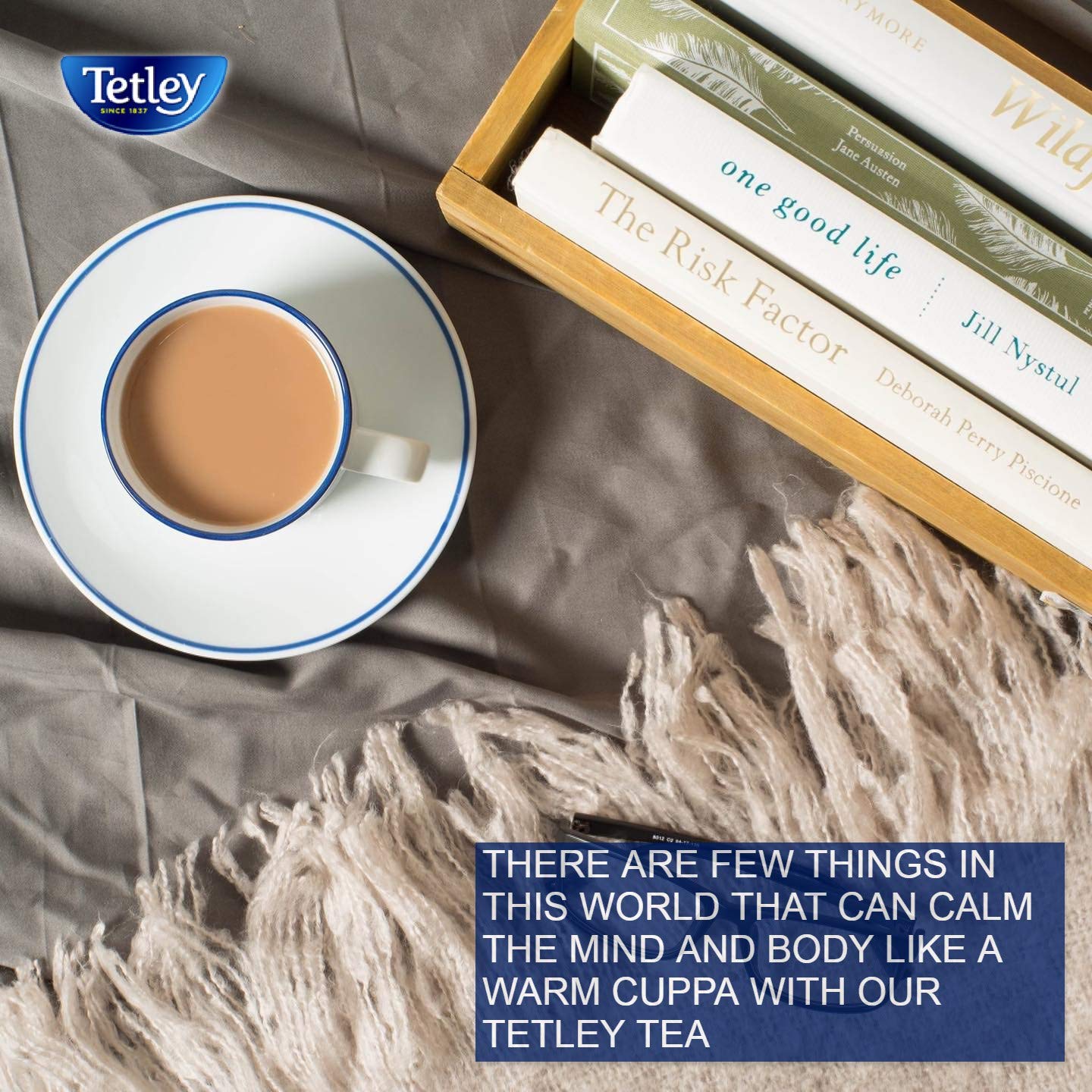 Tetley, British Blend Black Tea, 80 Count (Pack of 12), Hot or Iced, Rich & Robust Black Tea