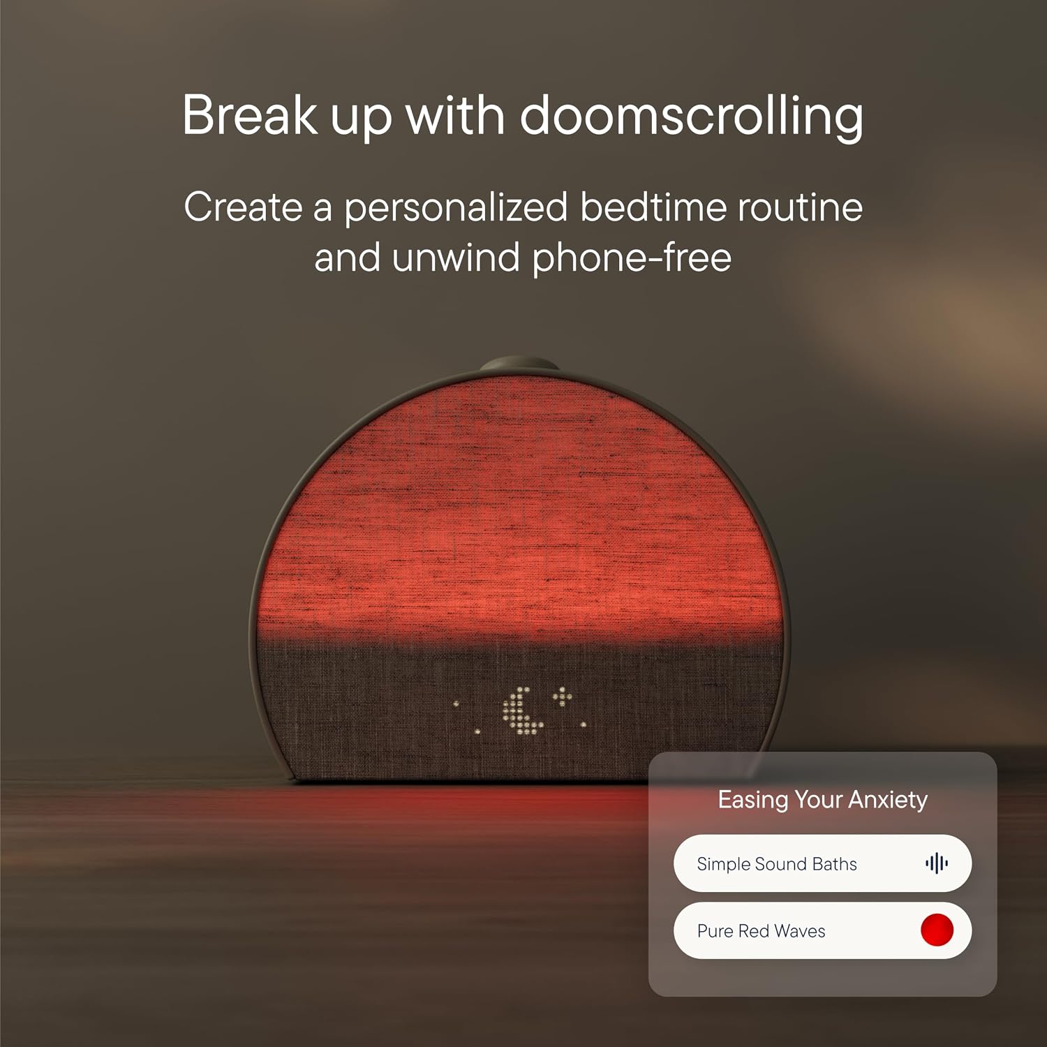 Hatch Restore 3 Sunrise Alarm Clock & Sound Machine, Smart Light (Putty)