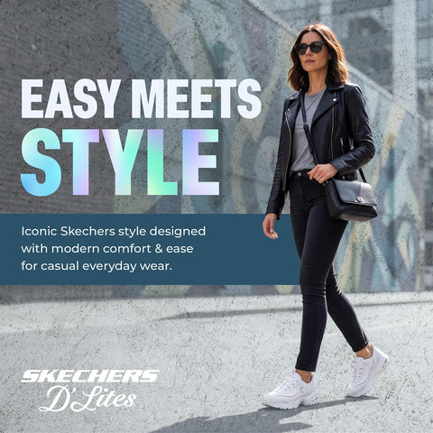 Skechers Women's D'Lites New Scene Sneaker