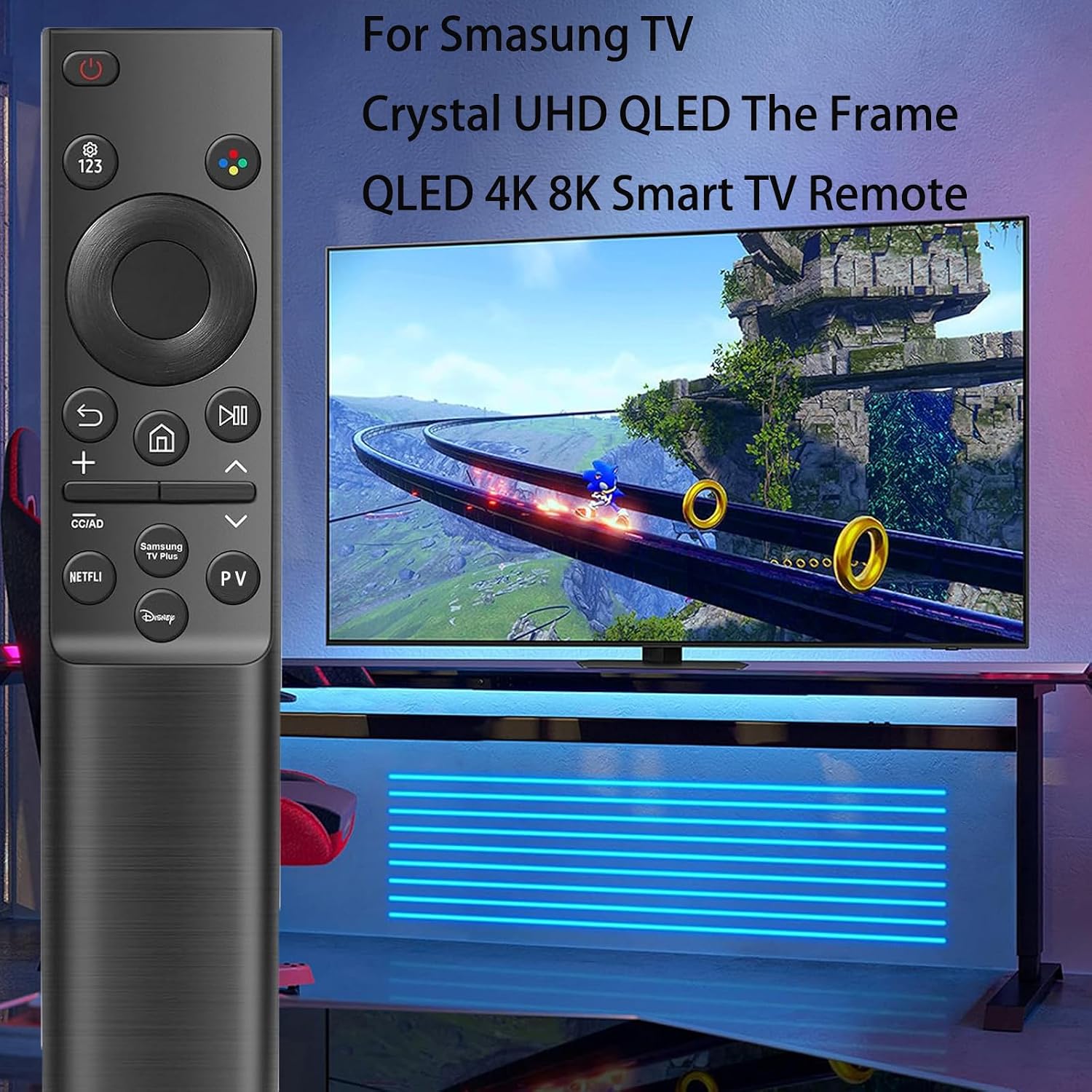 【Pack of 2】 Universal for Samsung TV Remote Control All TV Series Model
