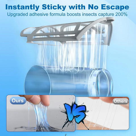 16 Pack Flying Trap Refills Compatible with Flying Insect Trap Refill