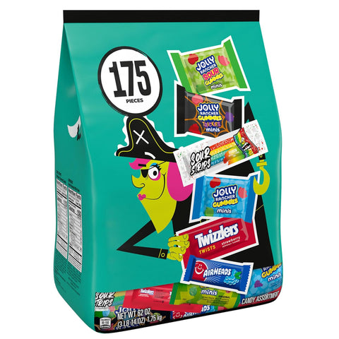 Hershey Assorted Fruit Flavored Halloween Candy Bulk Variety Pack, 62 oz
