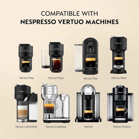 Nespresso Vertuo, Altissio, Medium Roast, 50-Count Espresso Coffee Pods | Capsules Pack of 1