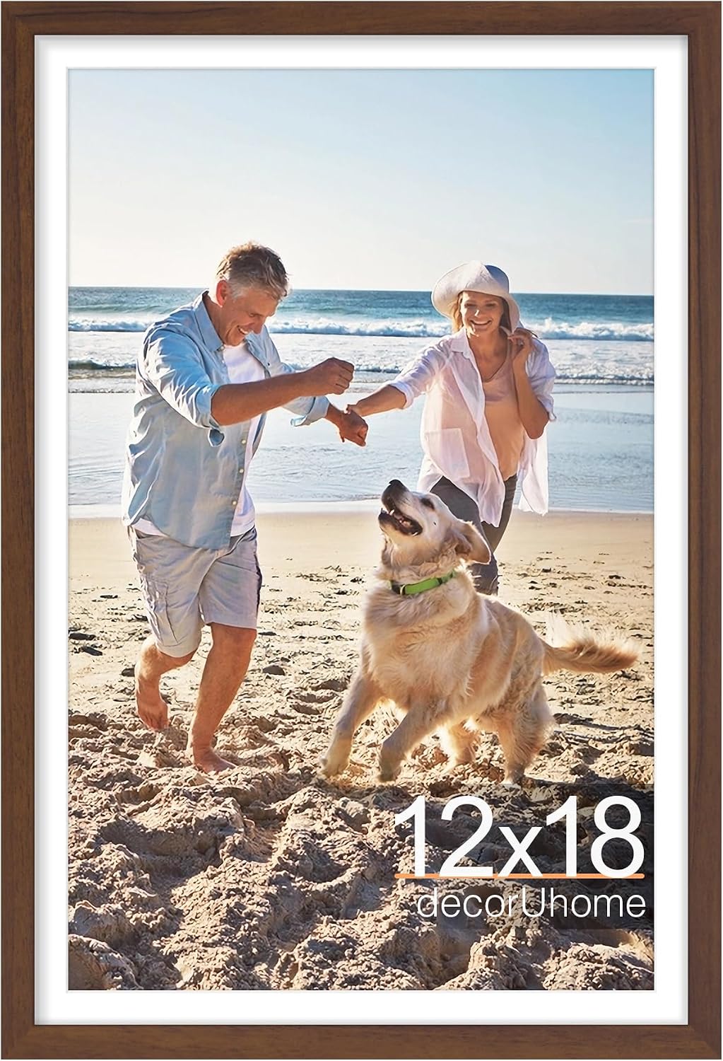 decorUhome 5x7 Picture Frame, Fits 4x6 Photos with Mat