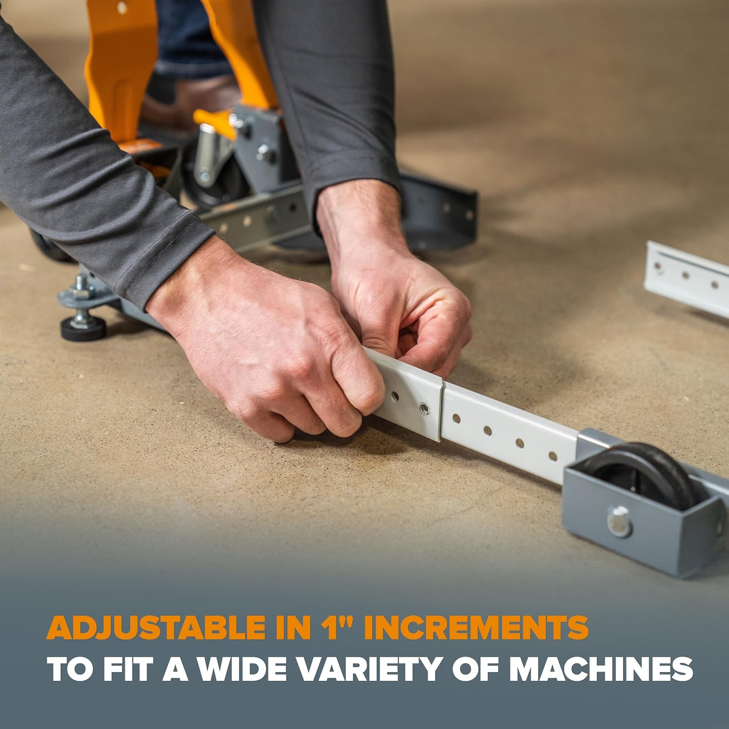 BORA PM-1050 Universal Mobile Base - Heavy Duty Adjustable Mobile Tool Base