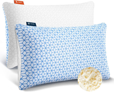 Love Attitude King Size Pillows, Shredded Memory Foam Pillows King 2 Pack