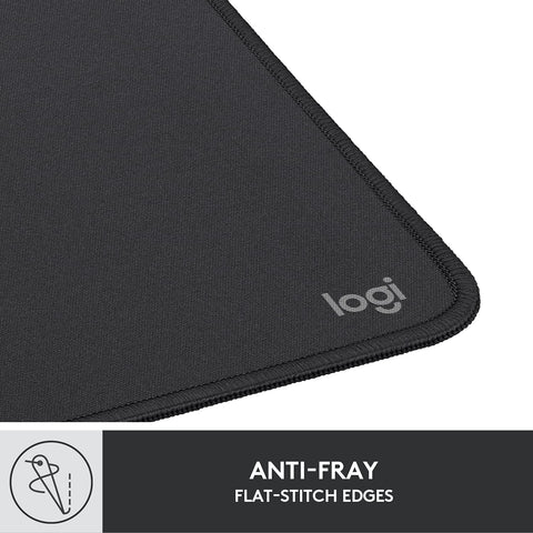 Logitech Studio Series Small Mouse Pad, Anti-Slip 9x8 Inches, Graphite