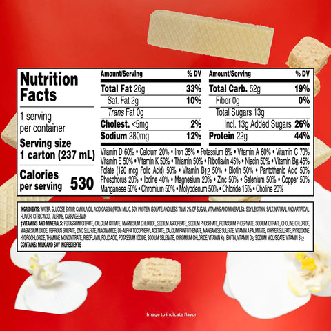 Boost Very High Calorie Very Vanilla Nutritional Drink – 22g Protein, 530 Nutrient Rich Calories, 8 Fl Oz (Pack of 24)