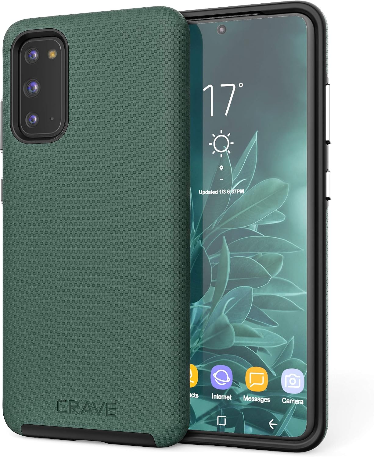 Crave Dual Guard for Samsung Galaxy S21 Case - Black