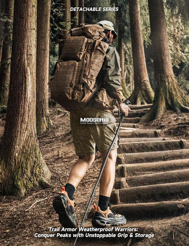 Moosehill Men's Hiking Pants: Convertible Quick-Dry