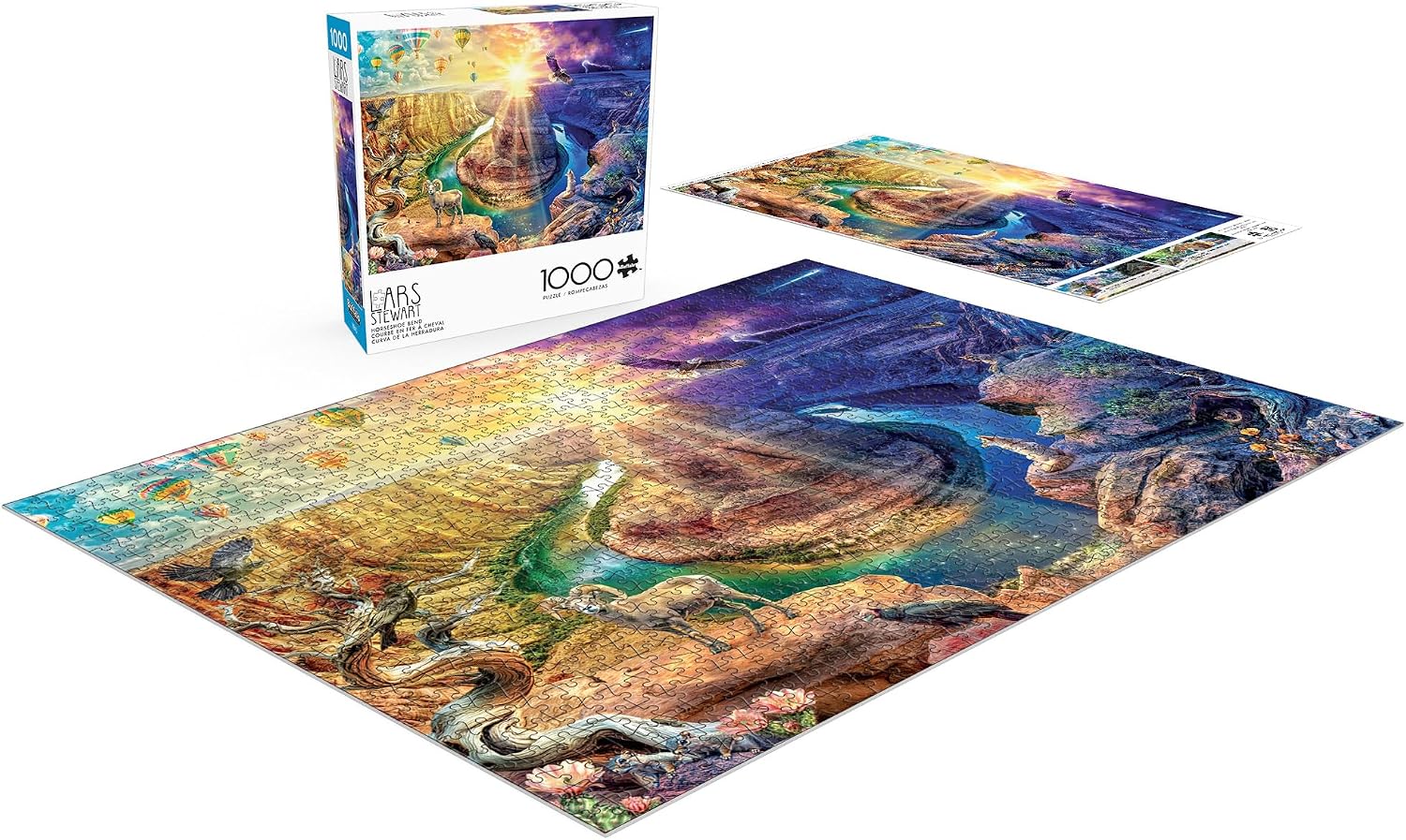 Buffalo Games - Horseshoe Bend - 1000 Piece Jigsaw Puzzle for Adults