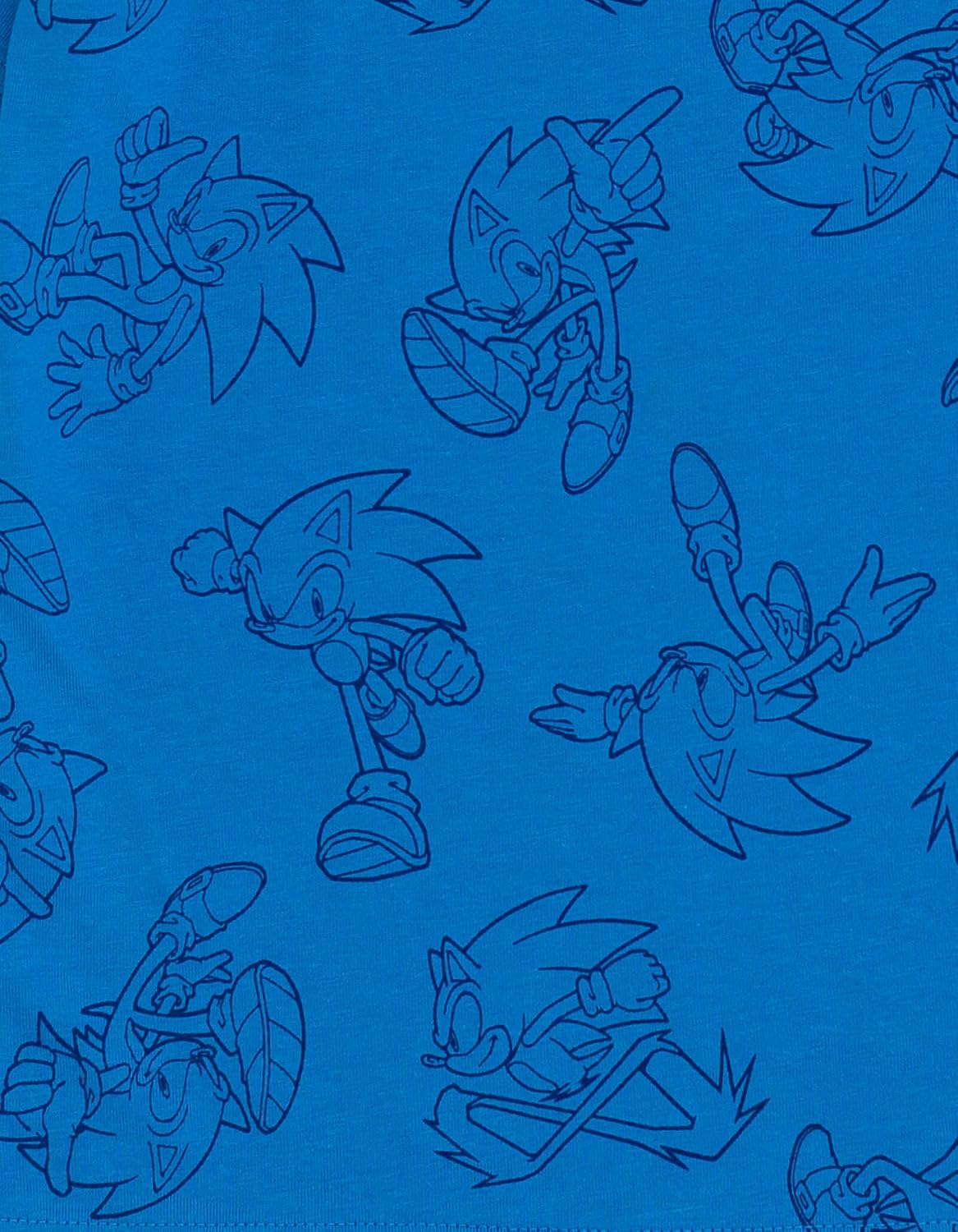 SEGA Sonic the Hedgehog Hangdown T-Shirt Little Kid to Big Kid