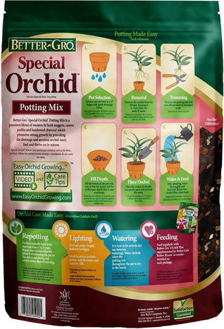 Better-Gro Special Orchid Mix - Orchid Bark Potting Mix - 8 Quarts