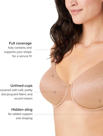 Wacoal Women's Back Appeal Underwire Bra, 855303