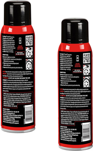 Black Magic 120269 Tire Wet Foam - Specially Formulated Thick Tire Spray Foam Clings to Tires to Dissolve & Clean Dirt while Shining & Protecting, 18 Fl. Oz. (Pack of 2)