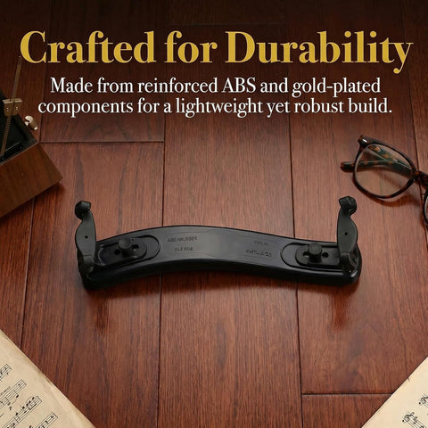 NANYI 1/2 Violin Shoulder Rest for Students, Collapsible Adjustable