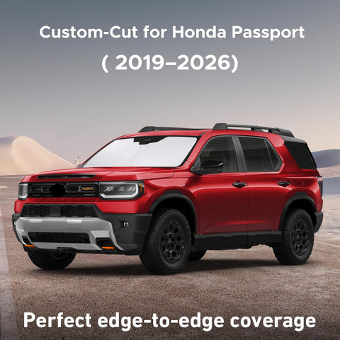 EcoNour Windshield Sunshade Compatible for Honda Passport 2019-2025 2026