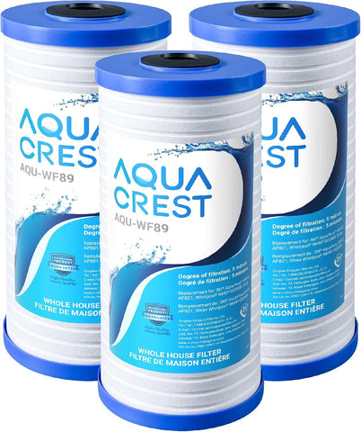 AQUA CREST AP810 Whole House Water Filter for 3M® Aqua-Pure AP810, 5 Micron