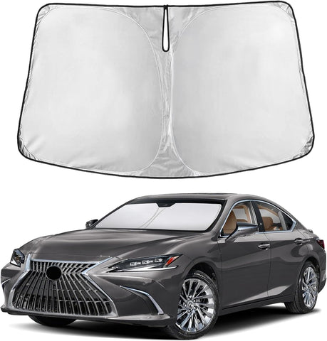 EcoNour Windshield Sunshade Compatible for Lexus ES 2019-2023 2024 2025
