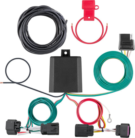 CURT 56478 Vehicle-Side Custom 4-Pin Trailer Wiring Harness, Compatible with Select ProMaster 1500, 2500, 3500