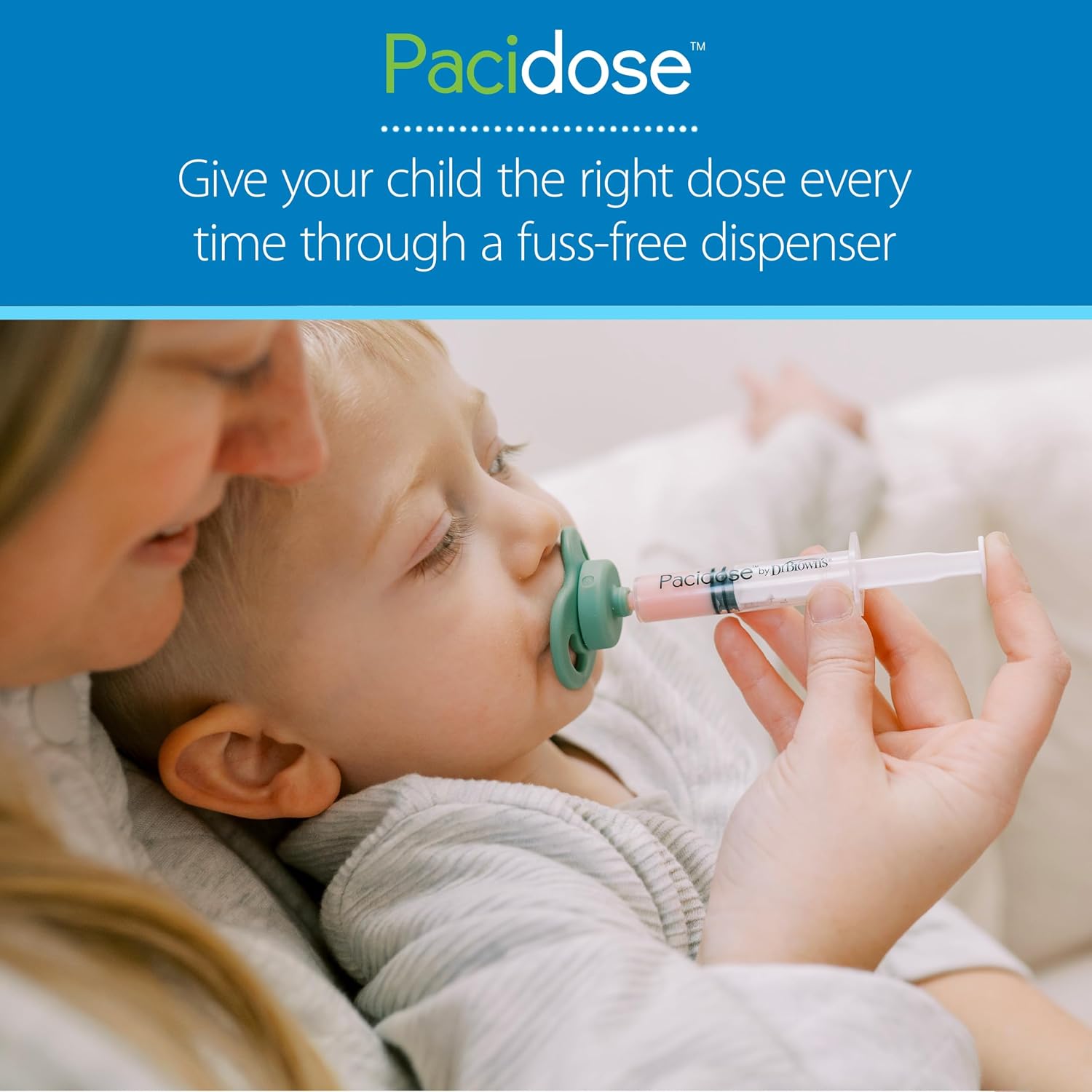 Dr. Brown's Pacidose Liquid Medicine Dispenser, 0-6 m and 6-18 m Bulbs