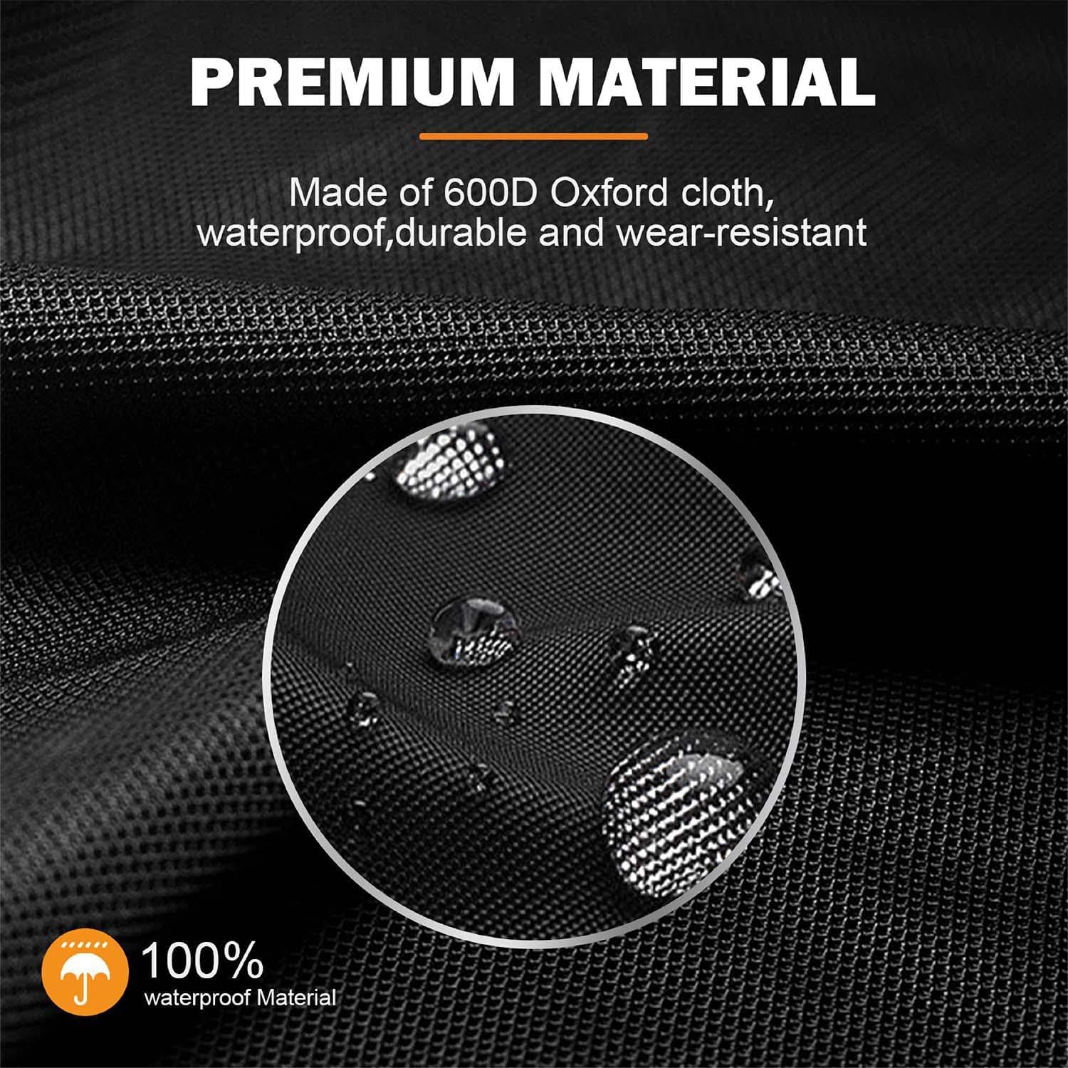 Cover for Blackstone 22 inch Griddle Water Resistant 600D Polyester Heavy Duty Flat top 22" Gas Grill Cover Exclusively Fits Blackstone 22" Griddle Cooking Station-22in Without Hood Cover