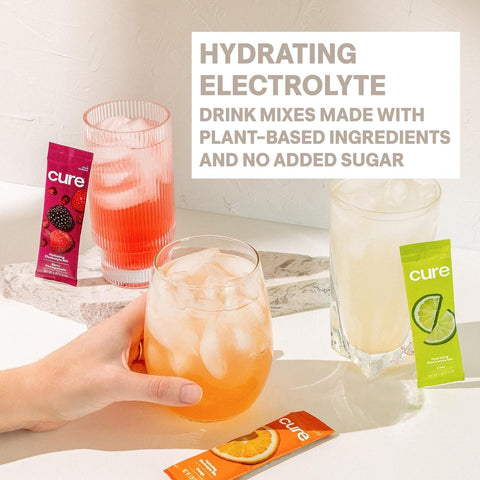 Cure Hydration - Electrolyte Drink Powder Classic Variety Pack 28 Packets