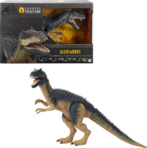 Mattel Jurassic World Hammond Collection Allosaurus Dinosaur Figure