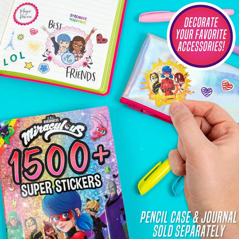 Horizon Group USA Sticker Book, Miraculous, 1500+ Stickers