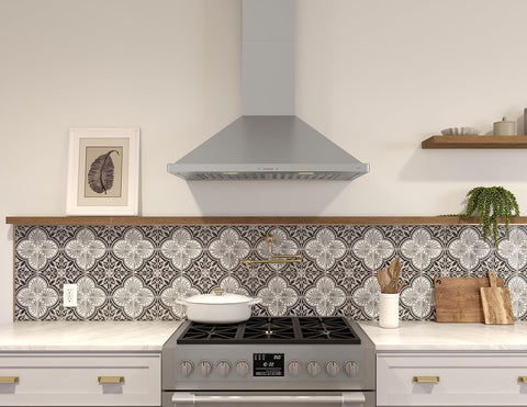 Siena Energy Star 30 in. 400 CFM Ducted Wall Mount Range Hood in Stainless Steel