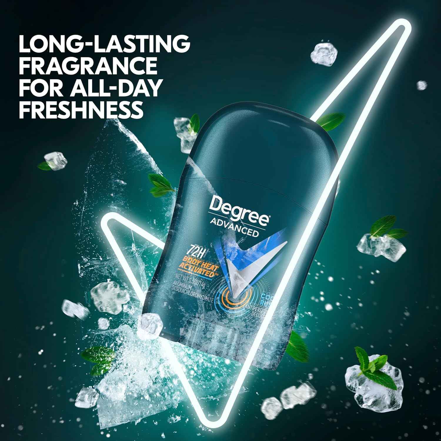 Degree Trial & Travel Size Antiperspirant Deodorant Cool Rush 0.5 oz 36 ct | Original Protection