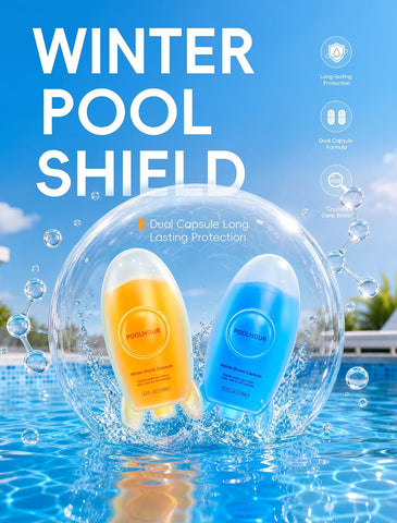 POOLHOUR Pool Closing Kit for Above Ground & Inground Pool, Pool Winterizer