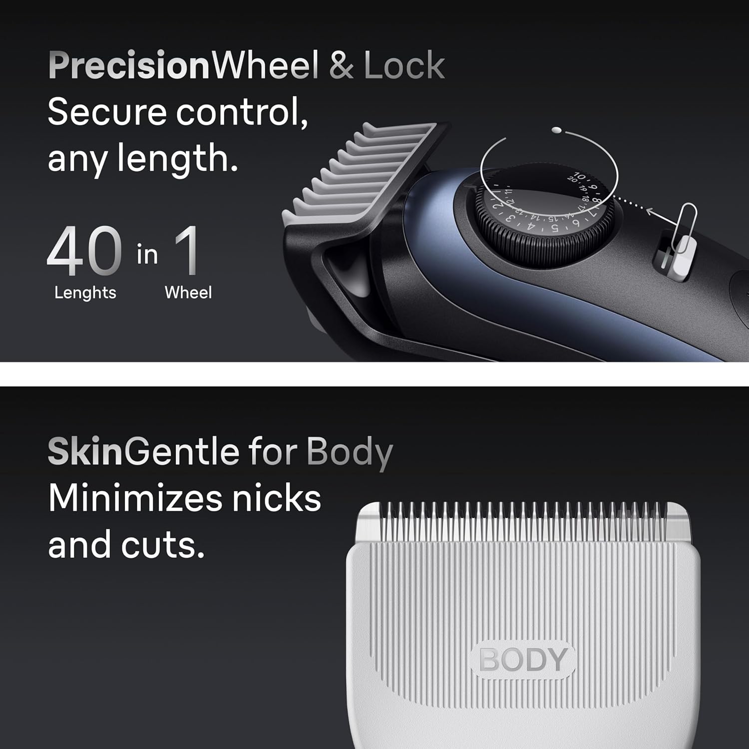 Braun Series 9 All-in-One Beard & Body Grooming Kit for Men, Cordless Trimmer, Hair Clippers & Shaver for Face, Hair & Body with Gillette Labs Razor, AIO 9530