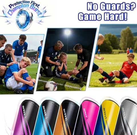 Newox Soccer Shin Guards for Kids Youth Toddler