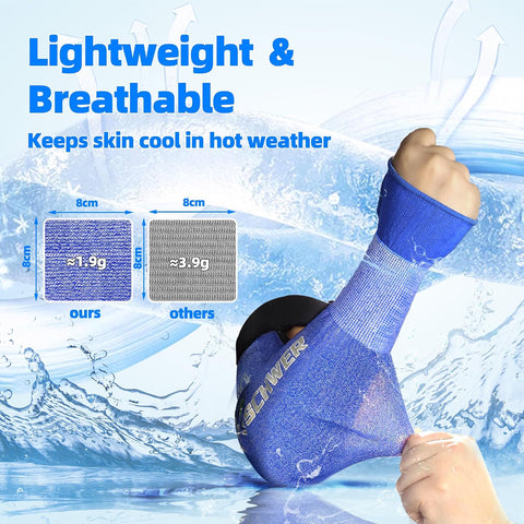 Schwer 20 Pairs 18in A6 Cut Resistant Arm Sleeves for Gardening, S902