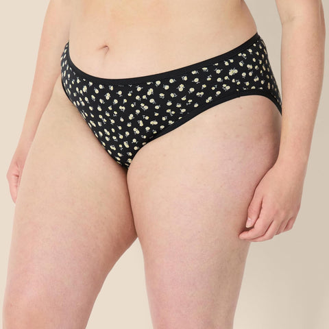 Amazon Essentials Women's Cotton Spandex Bikini Brief Underwear (Available in Plus Size)