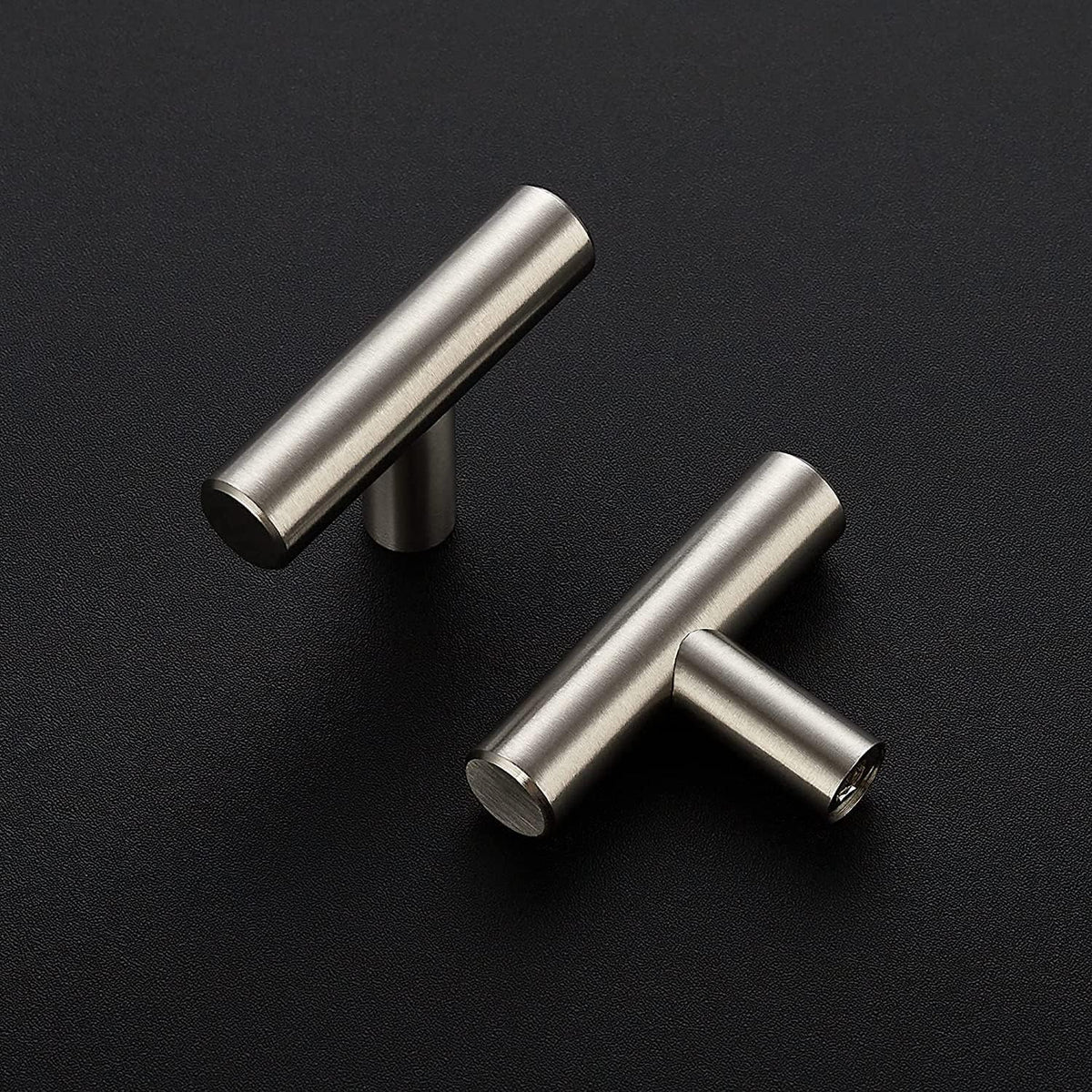 Ravinte Brushed Nickel Cabinet Handles 2" Length,Single Hole,45 Pack