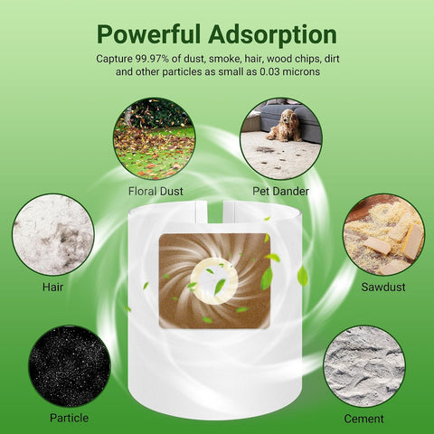 2-2.5 Gallon Vacuum Bag Replacement for 90668 Shop Vac Bags