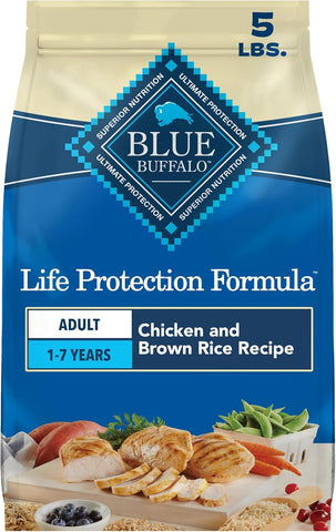 Blue Buffalo Life Protection Formula Chicken Adult Dry Dog Food, 5 lb