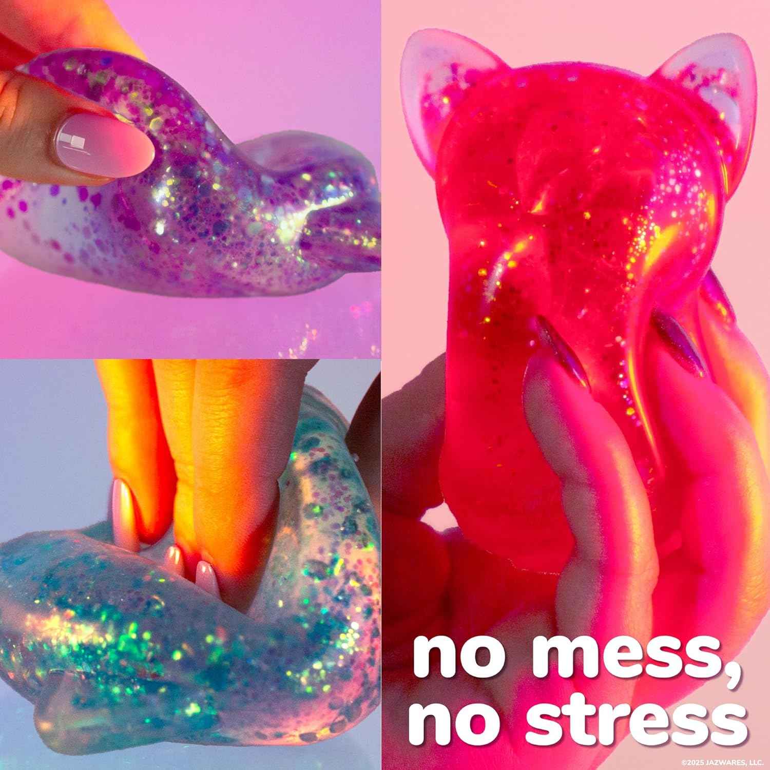 Horizon Group USA Slimygloop Gelli Gels, Pink Squishmallows