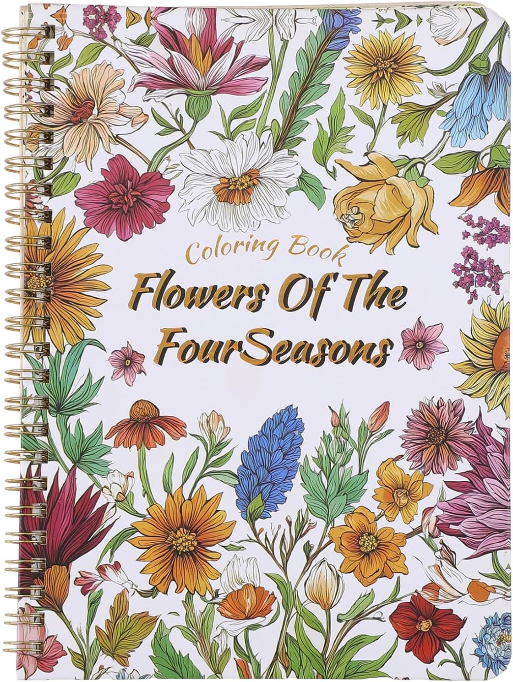 Women's Coloring Book 30 Pages Plant Pattern Coloring Books for Adults to Relax and Relieve Anxiety, Gift for Mother's Day, Birthdays, Christmas, Anniversaries