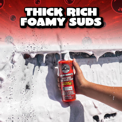 Chemical Guys, Maxi Suds II Car Wash Soap for Foam Cannons, Cherry, 64 oz