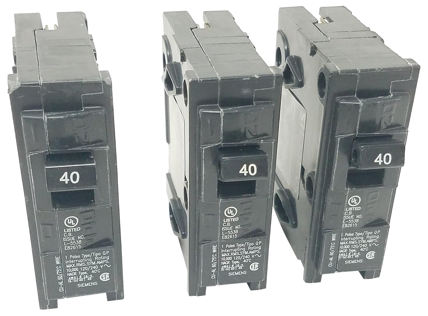 Siemens Q120 20-Amp Single Pole Type QP Circuit Breaker