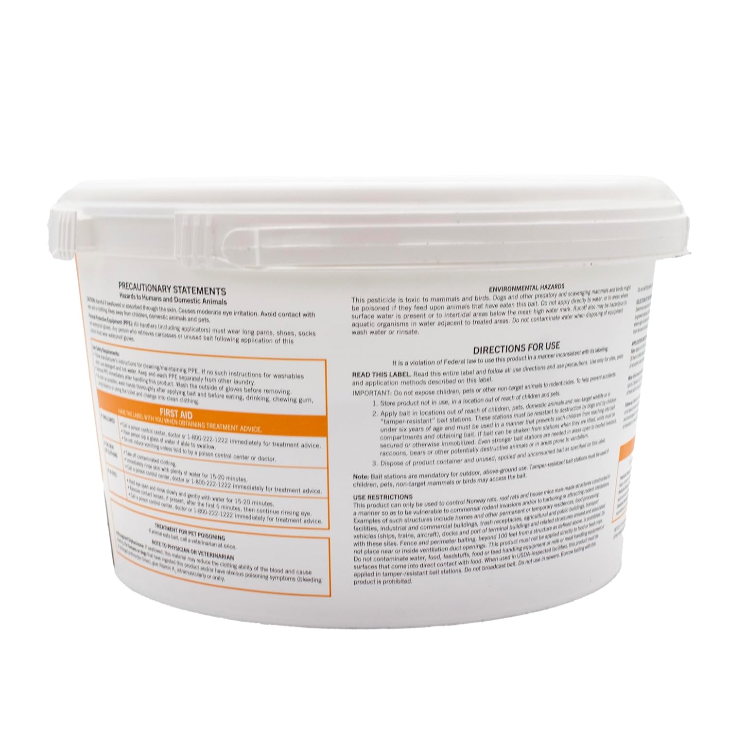 J.T. Eaton 704-PN Bait Block, Solid, 1 oz, Pail