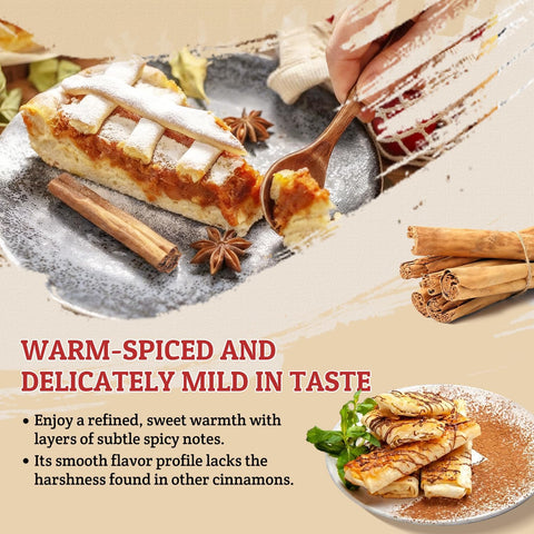 52USA Ceylon Cinnamon Sticks 1 Lb (16 oz), Whole Ceylon Cinnamon Stick | Perfect for Baking, Cooking & Beverages, Non-GMO, Kosher Certified - Cassia Cinnamon from Sri Lankan (453g)