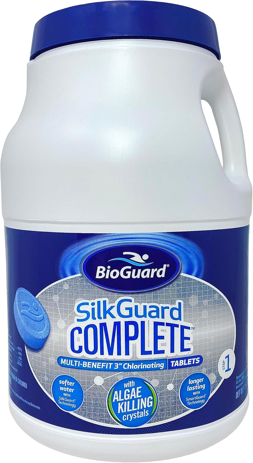 BioGuard SilkGuard Complete 3” Chlorinating Tablets, 7.5 lb, Single Pack