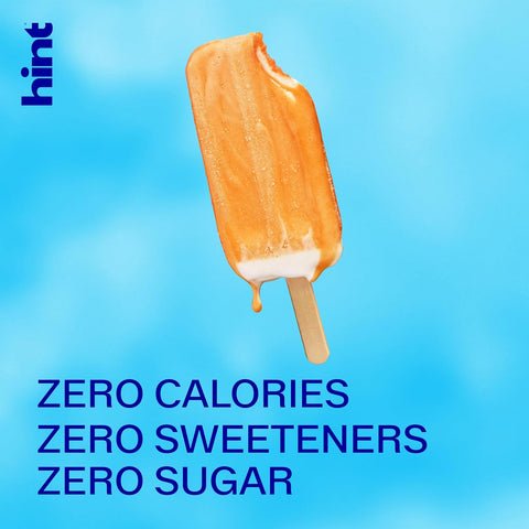 Hint Flavored Water Zero Sugar 0 Calories - Orange Vanilla Swirl (12 pack)