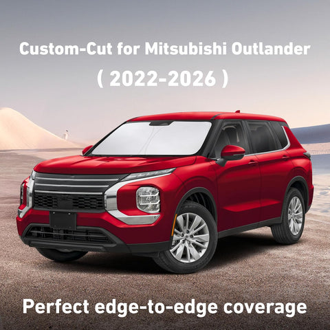 EcoNour Windshield Sunshade Compatible for Mitsubishi Outlander 2022-2026