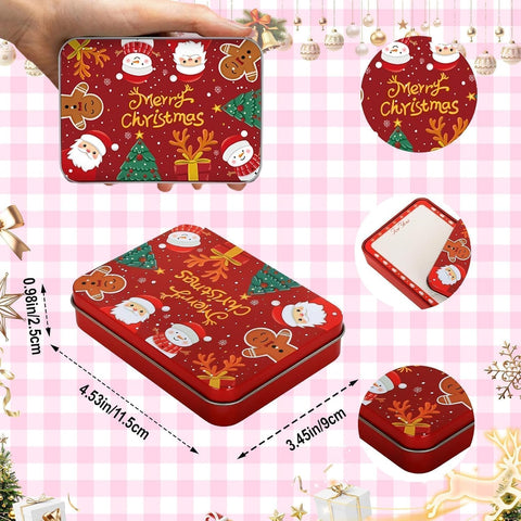 10PCS Christmas Gift Card Holder Boxes for Party Favors,Money Cash Holders