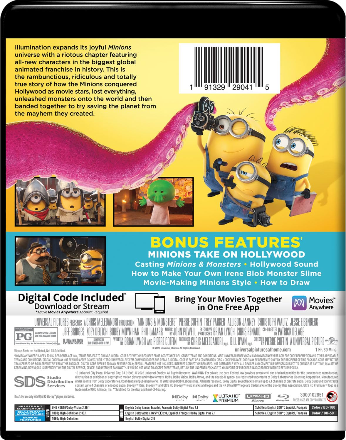 Minions & Monsters - Collector's Edition 4K Ultra HD + Blu-ray + Digital